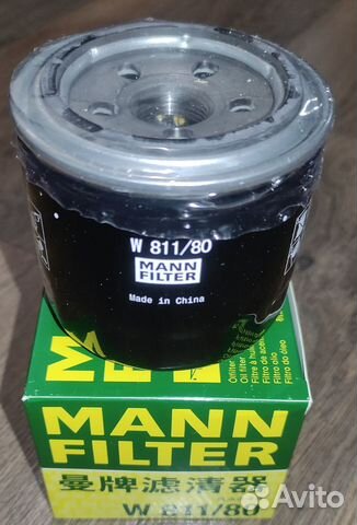 Масляный фильтр mann W81180 hyundai,KIA,mitsubishi