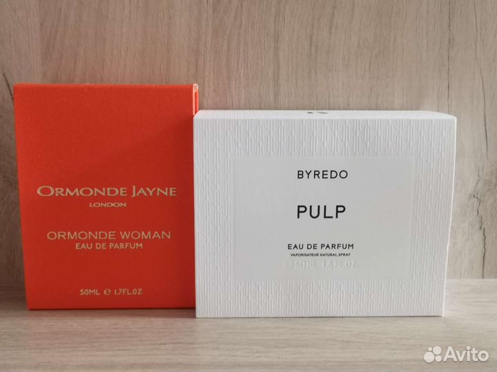 Нишевые ароматы, оригиналы из личного