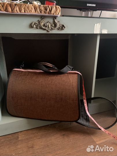 Сумка переноска для кошек. Почти новая