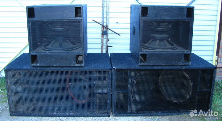 Сабвуферы Pro 7200W 4ш SUB-218 MAG+PBF Нч Колонки