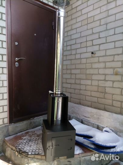 Нагреватель для бассейна, нержавейка. Печь