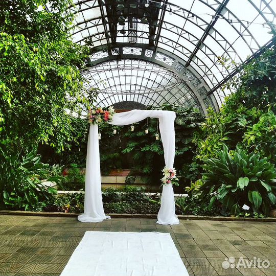 Выездная регистрация, аренда свадебной арки