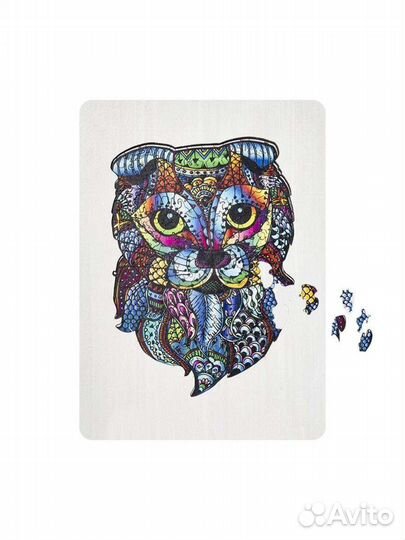 Деревянный арт пазл