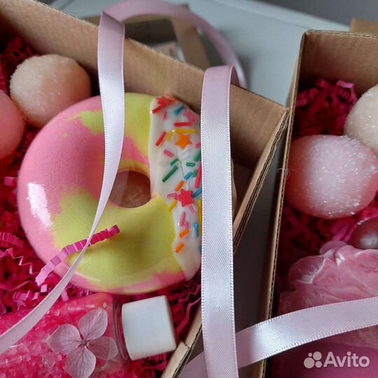 Вкусный подарочный набор для ванны