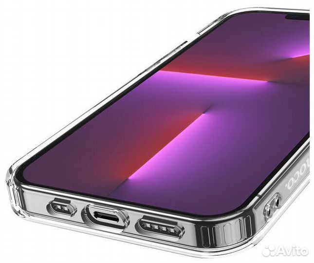 Чехол силиконовый для Apple iPhone 13 Pro Max Hoco