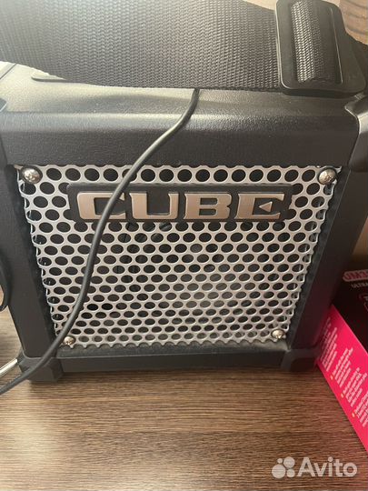 Гитарный комбоусилитель цифровой roland cube gx
