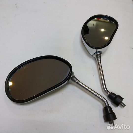 Зеркало заднего вида на руль, мото, скутер, вело