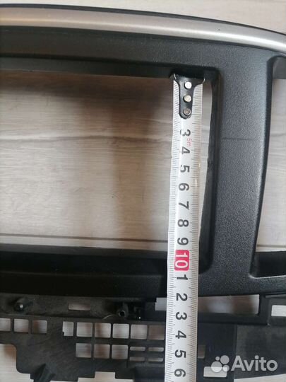 Переходная рамка магнитолы Mitsubishi Lancer 10