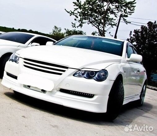 Реснички на фары Toyota Mark X 120 2004-2009г