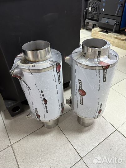 Теплообменник для бани ф115 9л Нерж 304 1мм