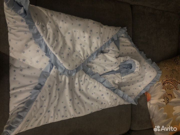 Комплект на выписку для мальчика зима осень