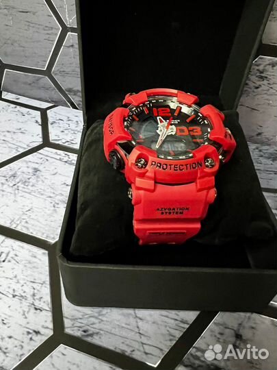 Часы casio g shock GST-1000 red