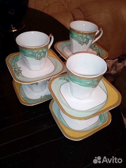 Кофейный сервиз дулево