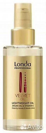 Londa Velvet Oil Масло для волос с аргановым 100мл