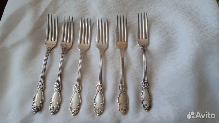 Мельхиор столовые приборы