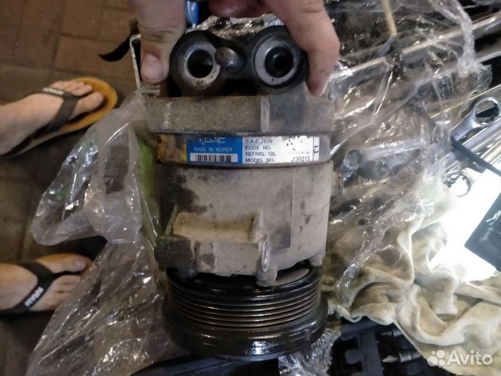 Компрессор кондиционера chevrolet cruze 1.6/lacett