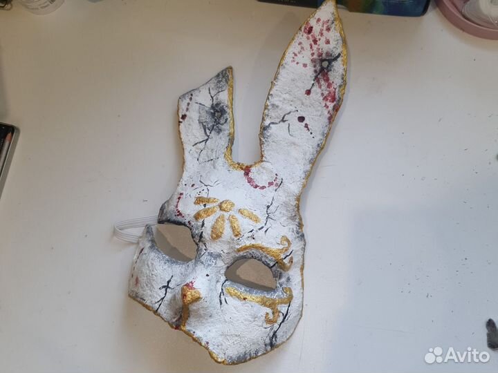 Маска зайчика