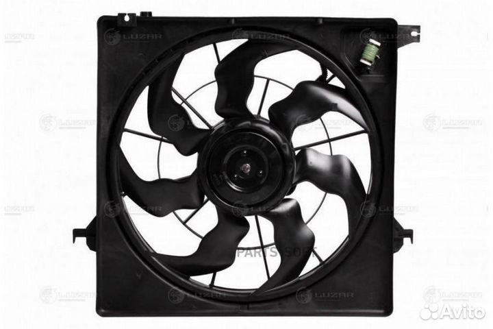 Вентилятор двигателя Hyundai Santa Fe III (12) 2.2