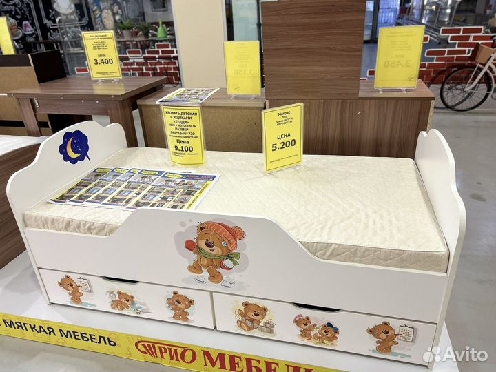 Детская кроватка Тедди