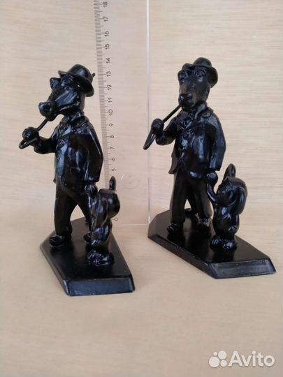 Статуэтка Крокодил Гена с чебурашкой