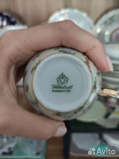 Чайно кофейный сервиз гдр