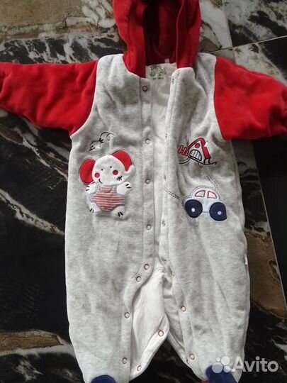 Комбинезон зимний 68 74