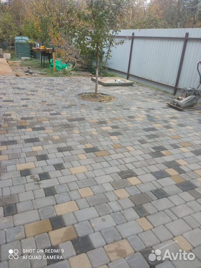 Укладка тротуарной плитка под ключ