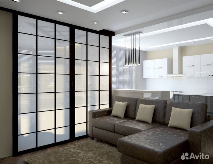 Двери распашные, раздвижные, стационарные арт.1034