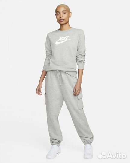 Женские клубные флисовые свитшот и джоггеры Nike S