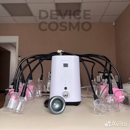 Аппарат Паук, банки для массажа