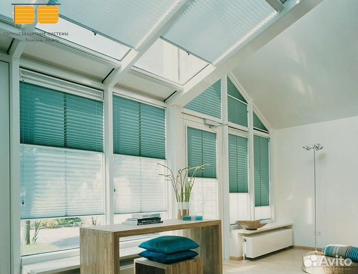 Жалюзи шторы плиссе