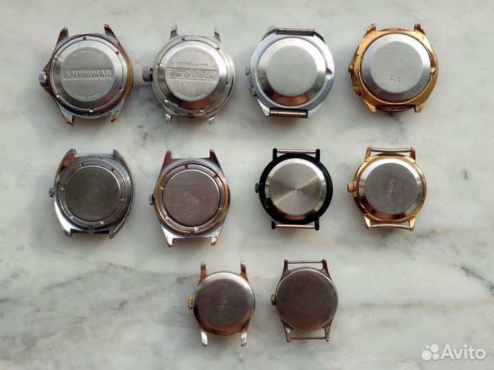 Часы наручные СССР обслуженные на ходу