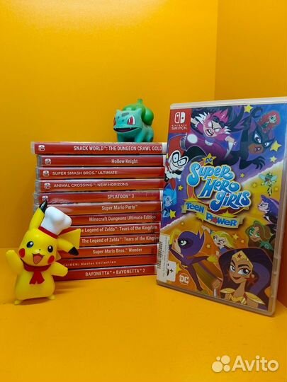 DC Super Hero Girls для Nintendo Switch англ яз