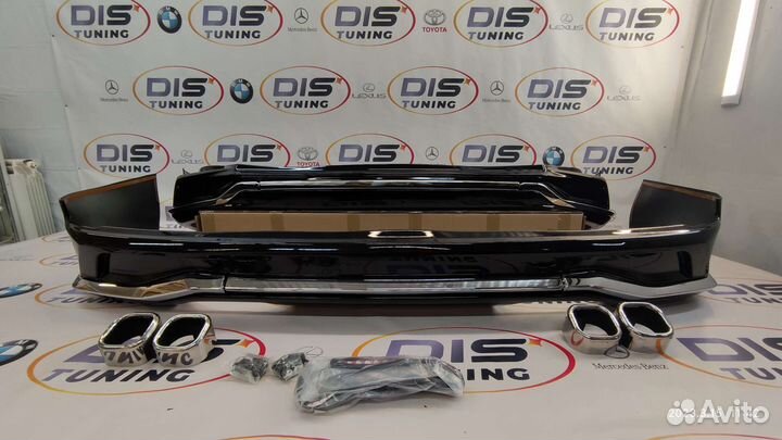 Обвес Lexus LX570 с 2016 Modellista 2 выхлопа