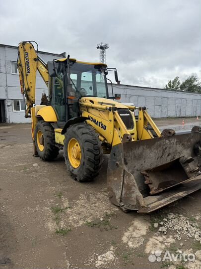 Экскаватор-погрузчик Komatsu WB93S, 2008