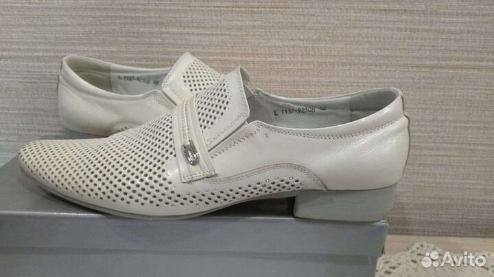 Мужские кожаные туфли 42