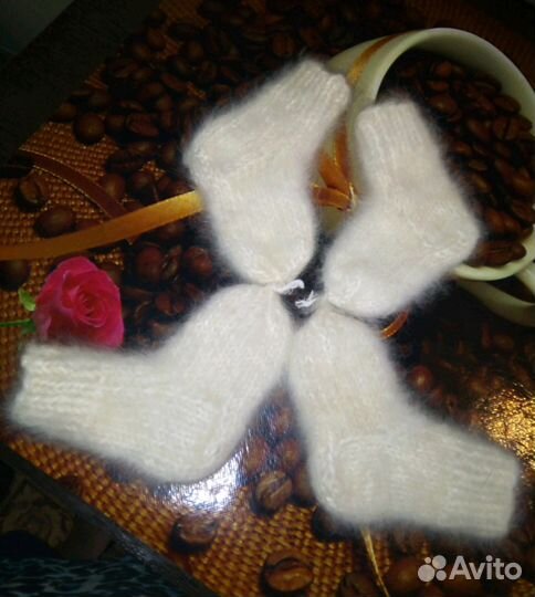 Носки из собачье го пуха