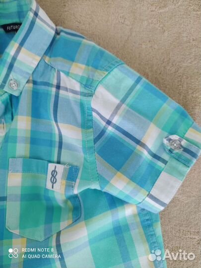 Рубашка для мальчика 122