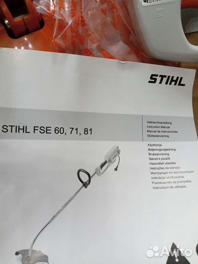 Электрическая коса stihl 81