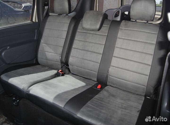 Чехлы из алькантары на LADA Largus от Автопилот