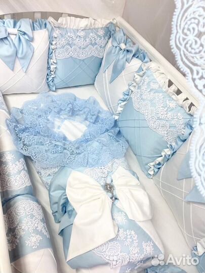 Детское постельное белье в кроватку новое