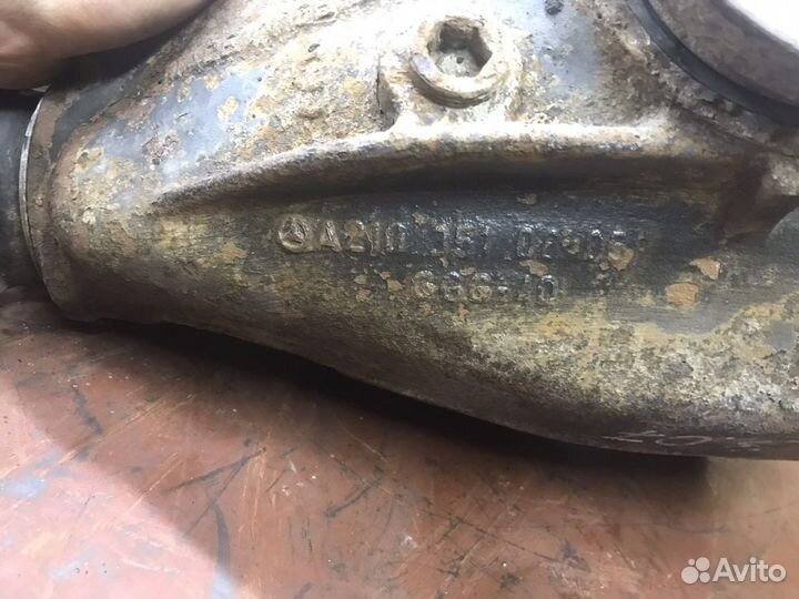 Редуктор задний mercedes w210 3.07