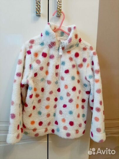 Кофта теплая пушистенькая 5-6 лет