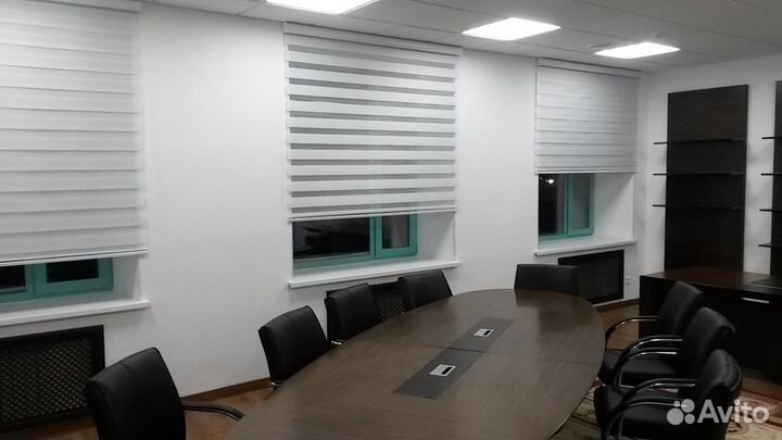 Рулонные шторы Зебра на балкон