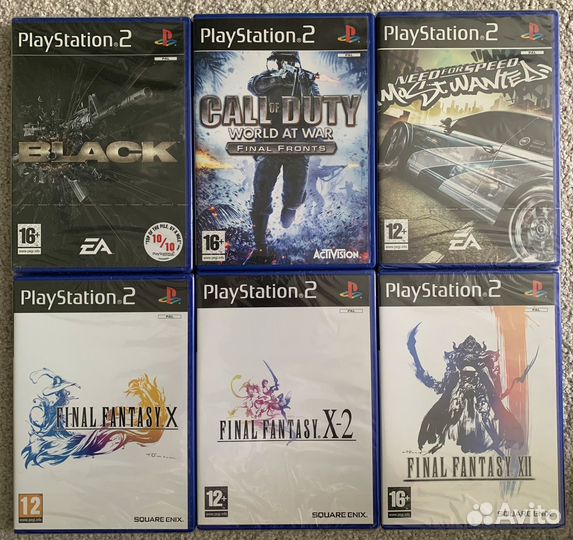 Игры Play Station 2 лицензия