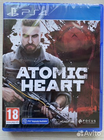 Диск Atomic Heart (Новый) Sony PS4 / PS5
