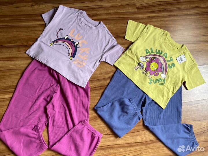 Next пижамы 110 128 для девочек