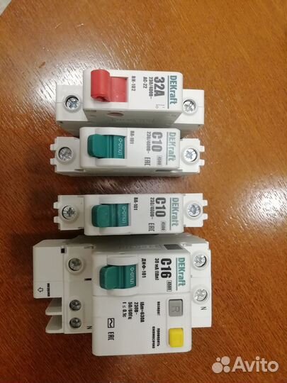 Дифавтомат Dekraft