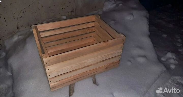 Ящики деревянные (новые. прочные. ручная работа)