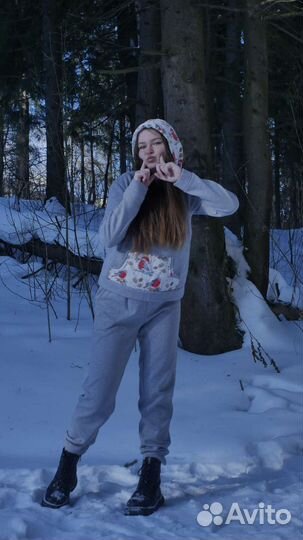 Спортивный костюм утеплённый